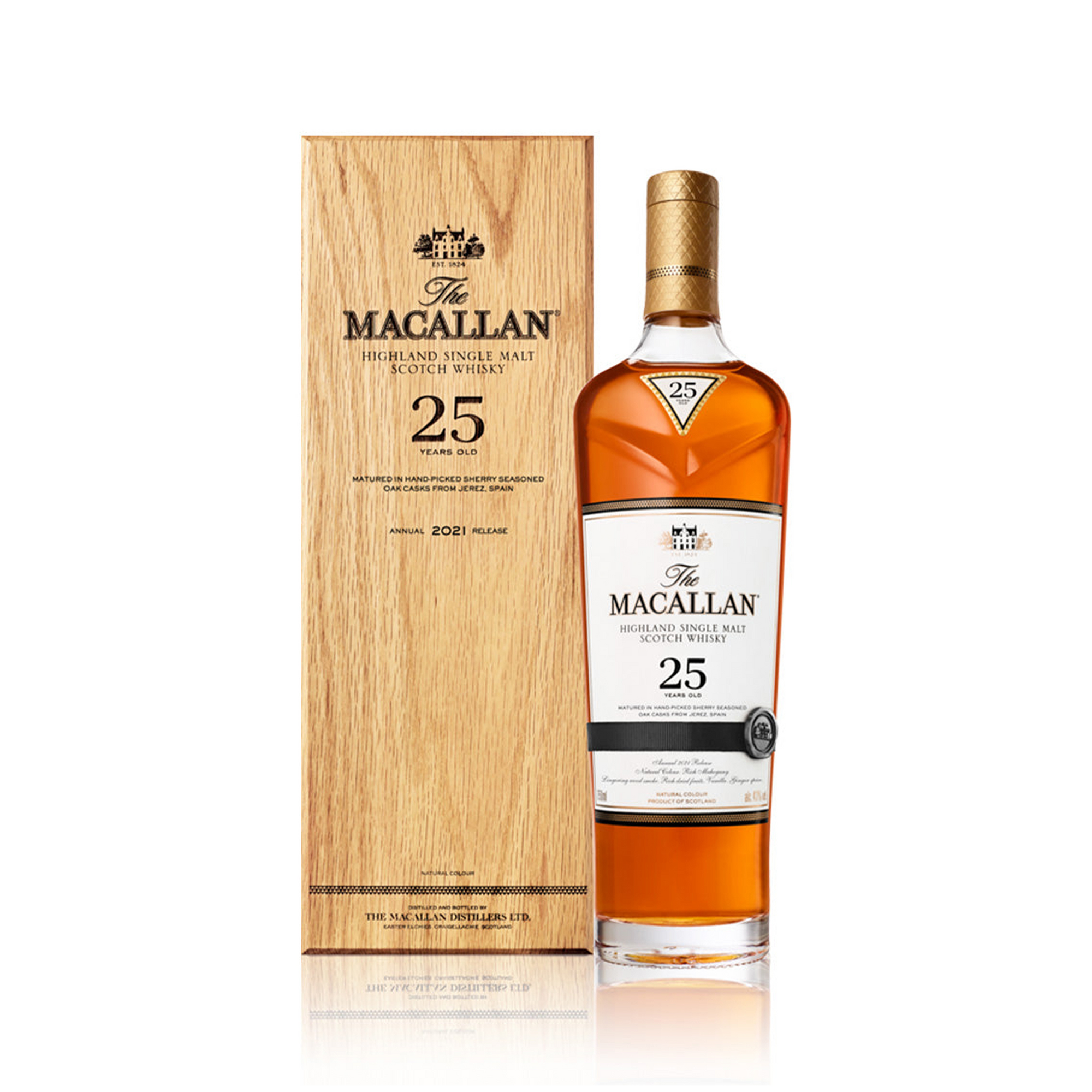 The Macallan Sherry Oak 25 Years Old – Bk Wine Depot Corp