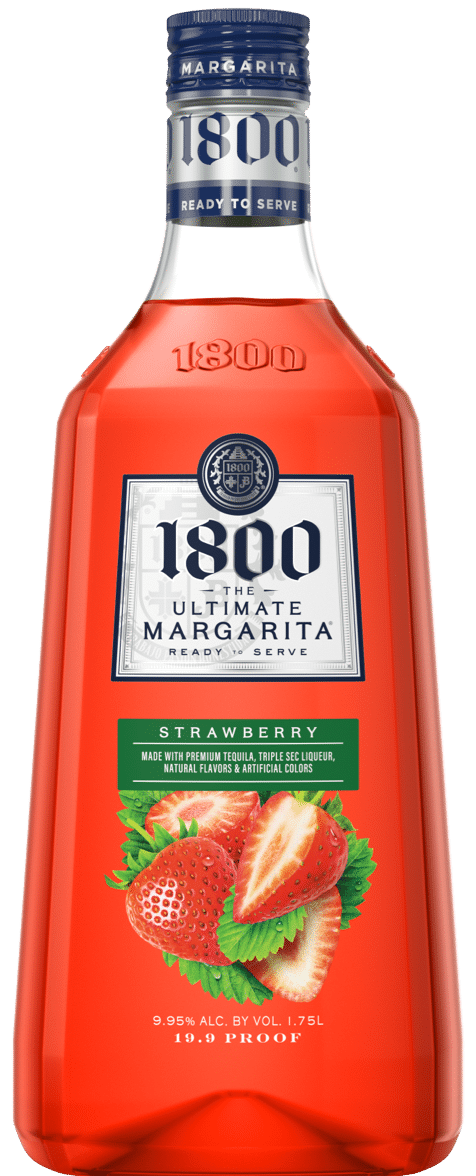 1800 Tequila Ultimate Margarita Strawberry-BK WINE DEPOT CORP
