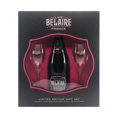Luc Belaire champagne Oce Bucket Unique White With Labeling Rare