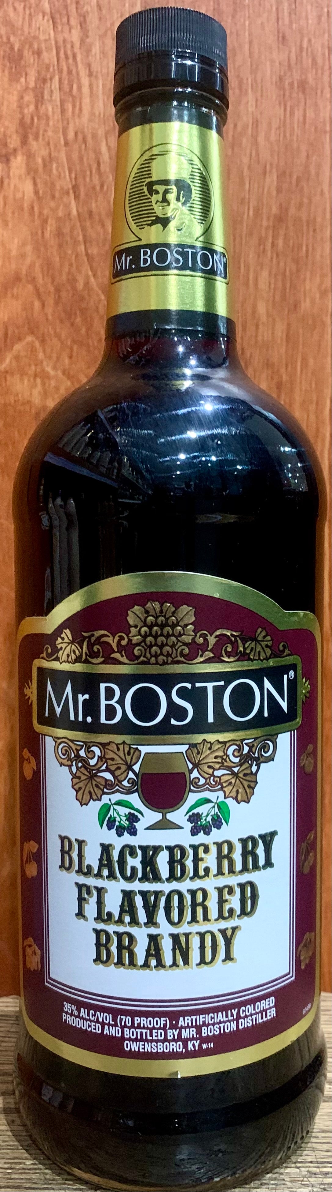 MR. BOSTON BLACKBERRY BRANDY - Bk Wine Depot Corp