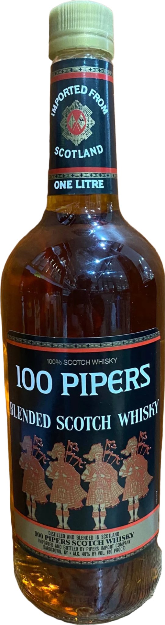 100 Pipers Blended Scotch Whiskey - Bk Wine Depot Corp