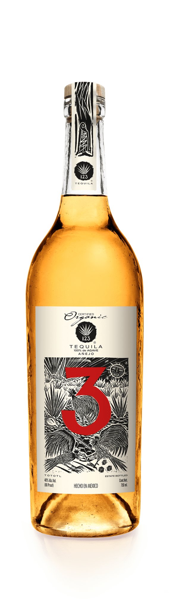 123 Tequila Anejo - Bk Wine Depot Corp