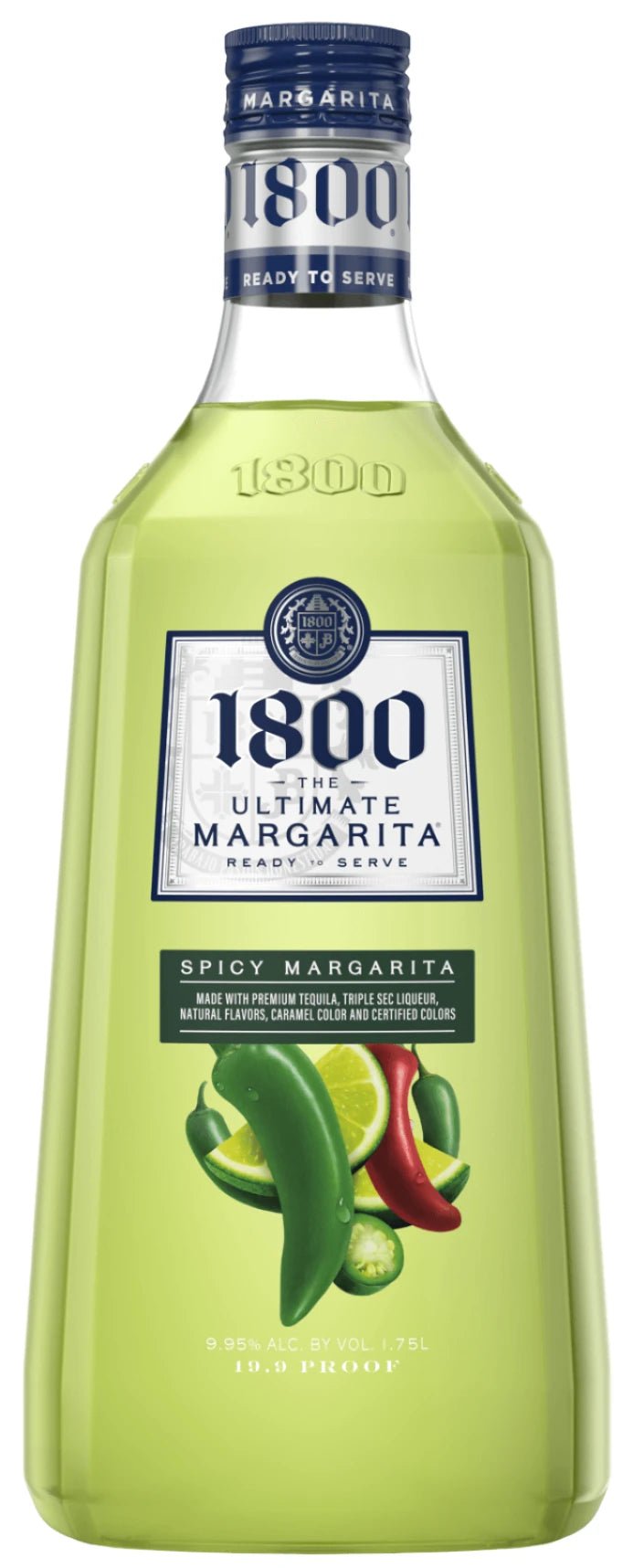 1800 Tequila Ultimate Margarita Spicy - Bk Wine Depot Corp