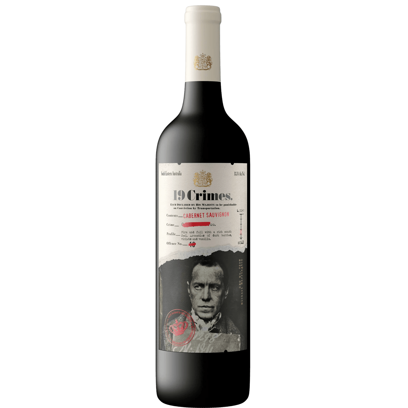 19 Crimes Cabernet Sauvignon - Bk Wine Depot Corp