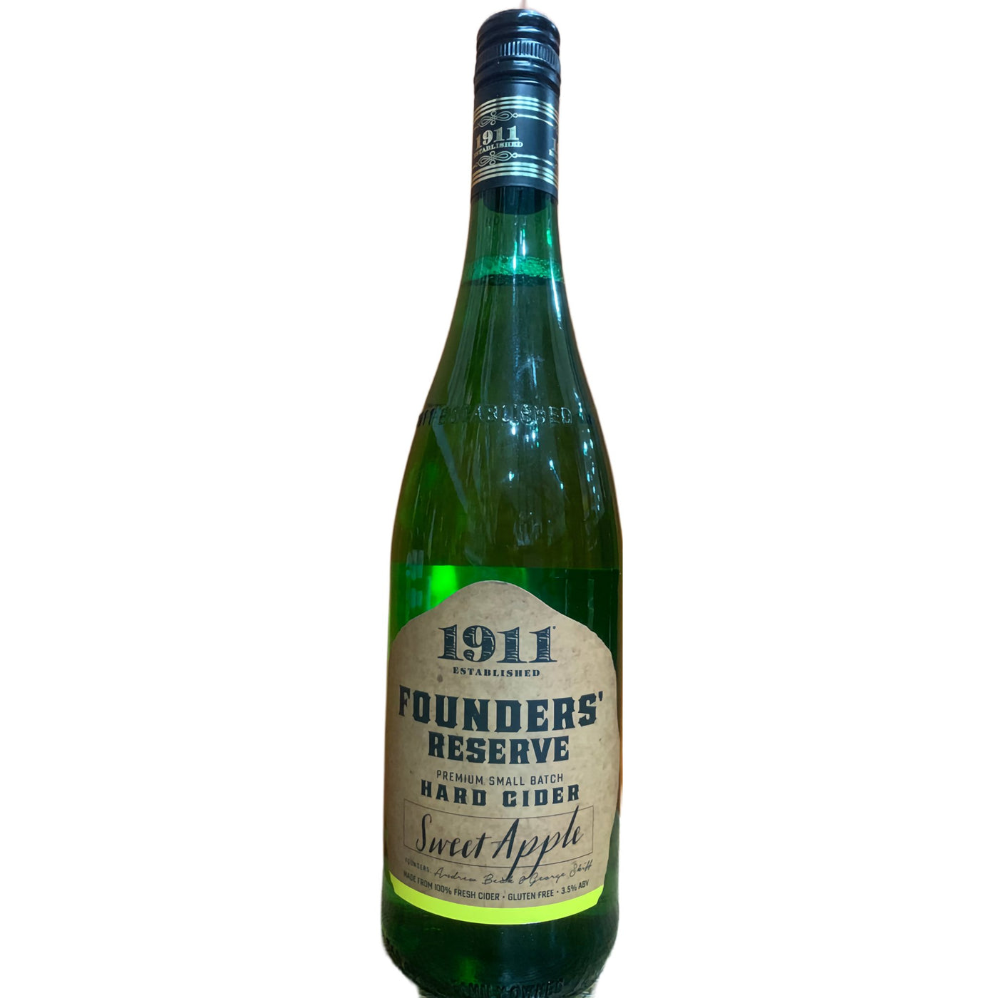 1911 FOUNDER RESERVE HARD CIDER SWEET APPLE - Bk Wine Depot Corp