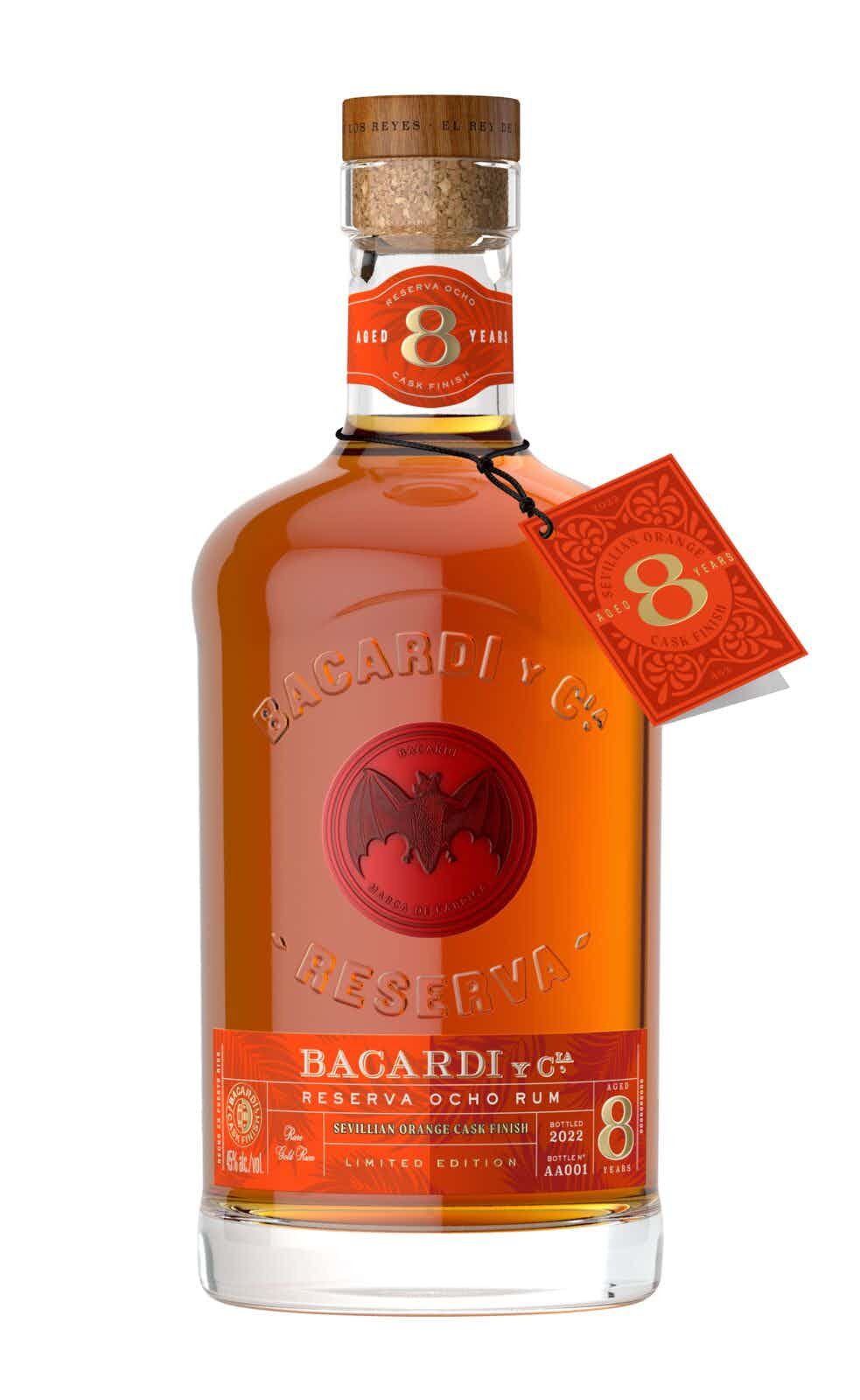 Bacardi  8 Years  Sevillian Orange Cask Finish