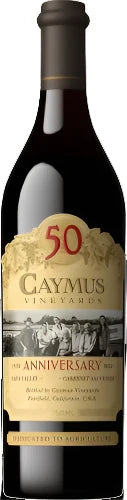 Caymus Vineyards Cabernet Sauvignon Napa Valley 50Th Anniversary