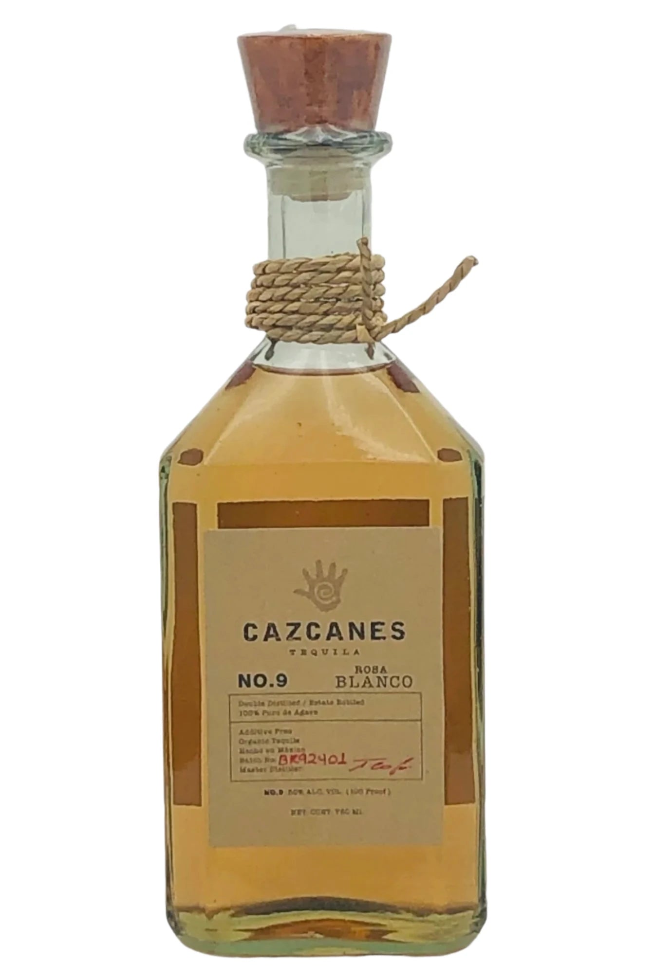 Cazcanes No.9 Rosa Blanco Tequila 100% Puro De Agave-BK WINE DEPOT 