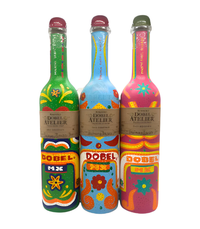 3 bottle of Maestro Dobel Atelier Tequila Extra Anejo limited