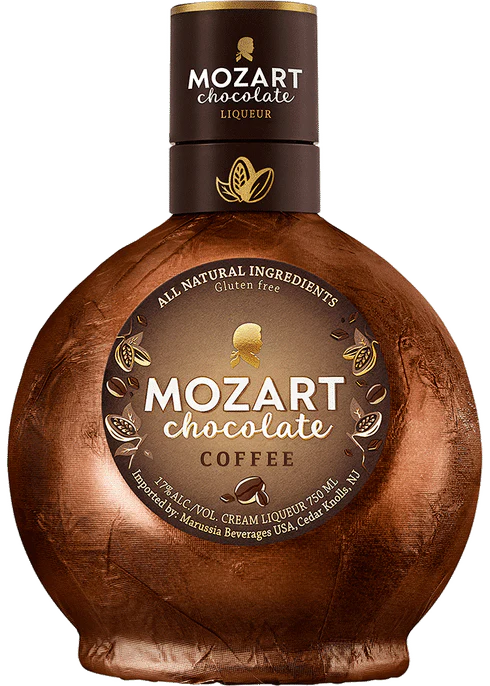 bottle Mozart Chocolate Coffee Liqueur