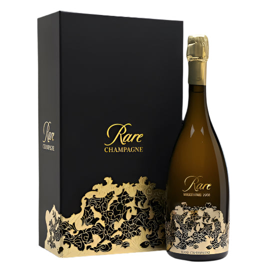 A box gift set of Piper-Heidsieck Rare Brut Millesime Champagne 2013