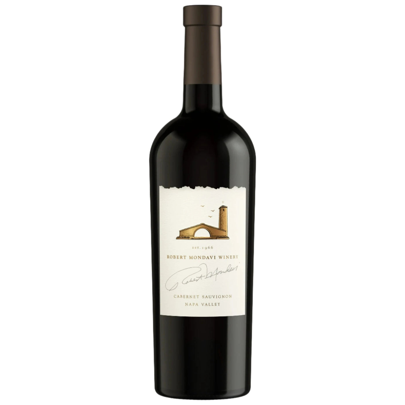 bottle of Robert Mondavi Cabernet Sauvignon Napa Valley