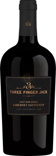 bottle of Three Finger Jack Cabernet Sauvignon