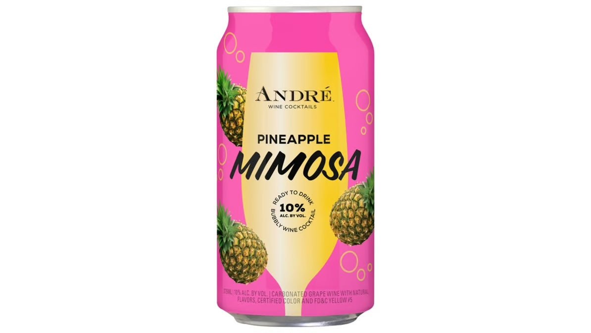 Andre Mimosa Pineapple Sparkling Wine Cocktail Can - Bk Wine Depot Corp