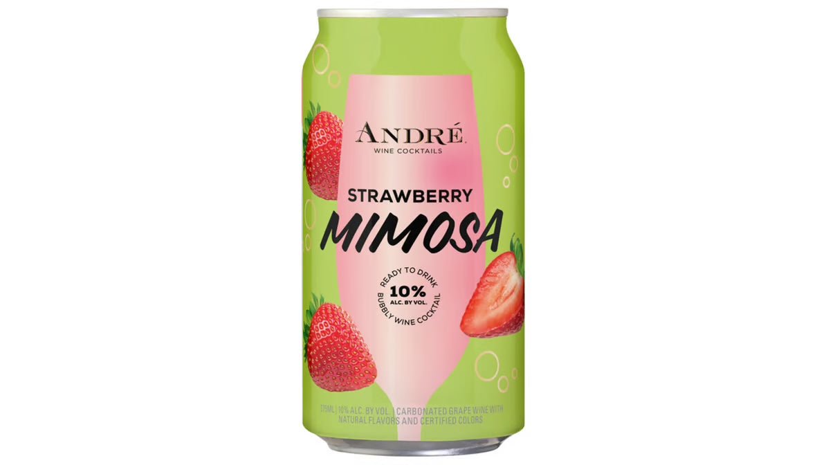 Andre Mimosa Strawberry Sparkling Wine Cocktail Can - Bk Wine Depot Corp