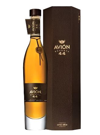 a bottle of Avion 44 tequila with a gift box 