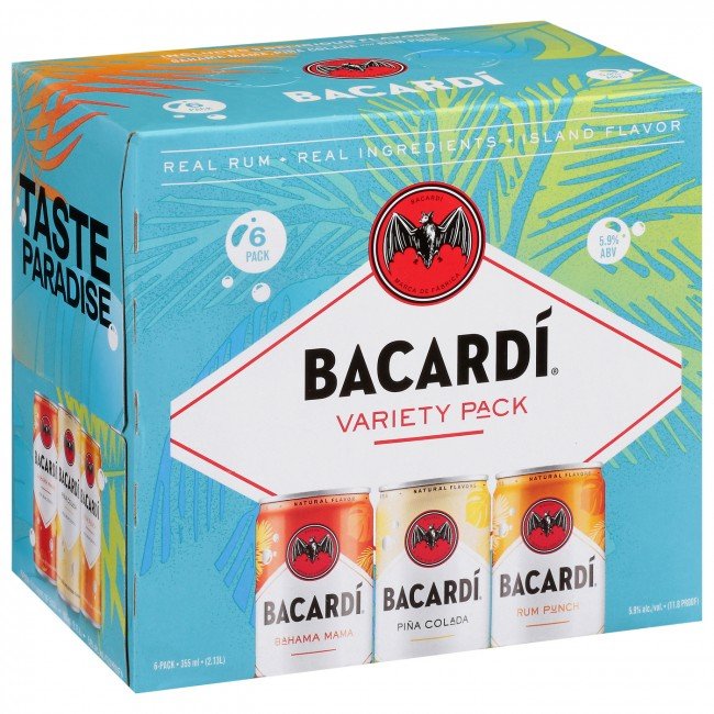 Bacardi Cocktail Variety Pack - Bk Wine Depot Corp