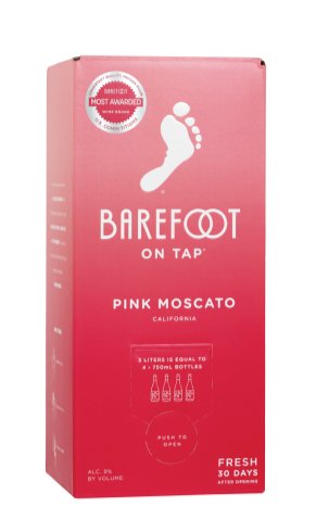 Barefoot Pink Moscato Box - Bk Wine Depot Corp