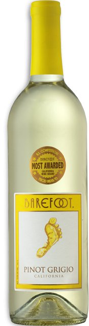 BAREFOOT PINOT GRIGIO 187ML - Bk Wine Depot Corp