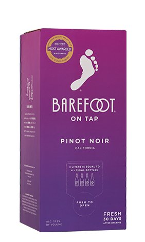 BAREFOOT PINOT NOIR - Bk Wine Depot Corp