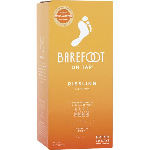 Barefoot Riesling Box - Bk Wine Depot Corp