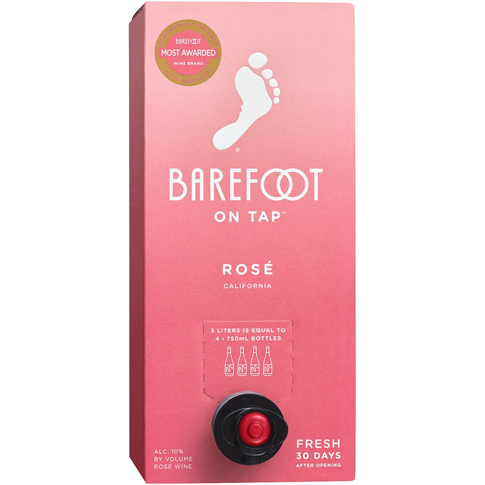 BAREFOOT ROSE BOX - Bk Wine Depot Corp