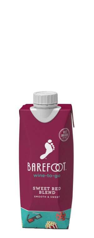 BAREFOOT SWEET RED BLEND - Bk Wine Depot Corp