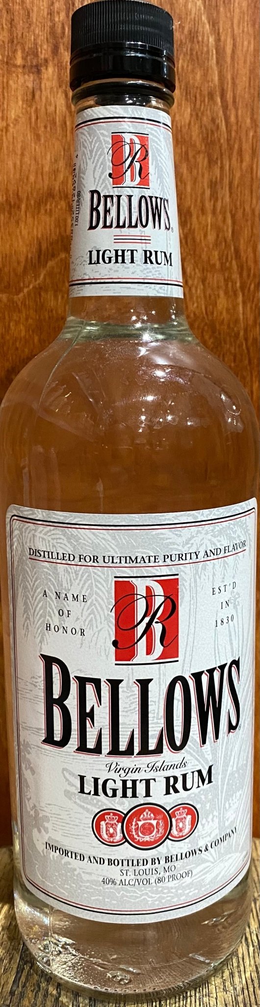 BELLOWS LIGHT RUM - Bk Wine Depot Corp