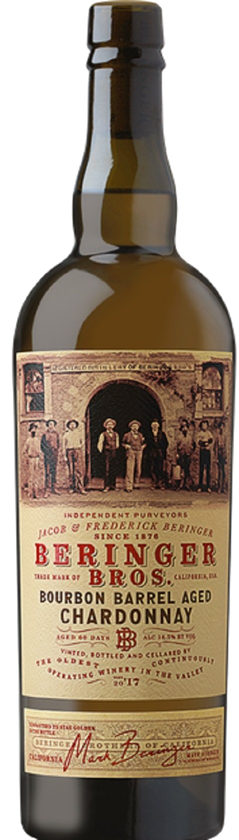 BERINGER BOURBON BARREL AGED CHARDONNAY 2016 - Bk Wine Depot Corp