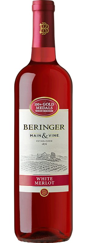 BERINGER WHITE MERLOT - Bk Wine Depot Corp