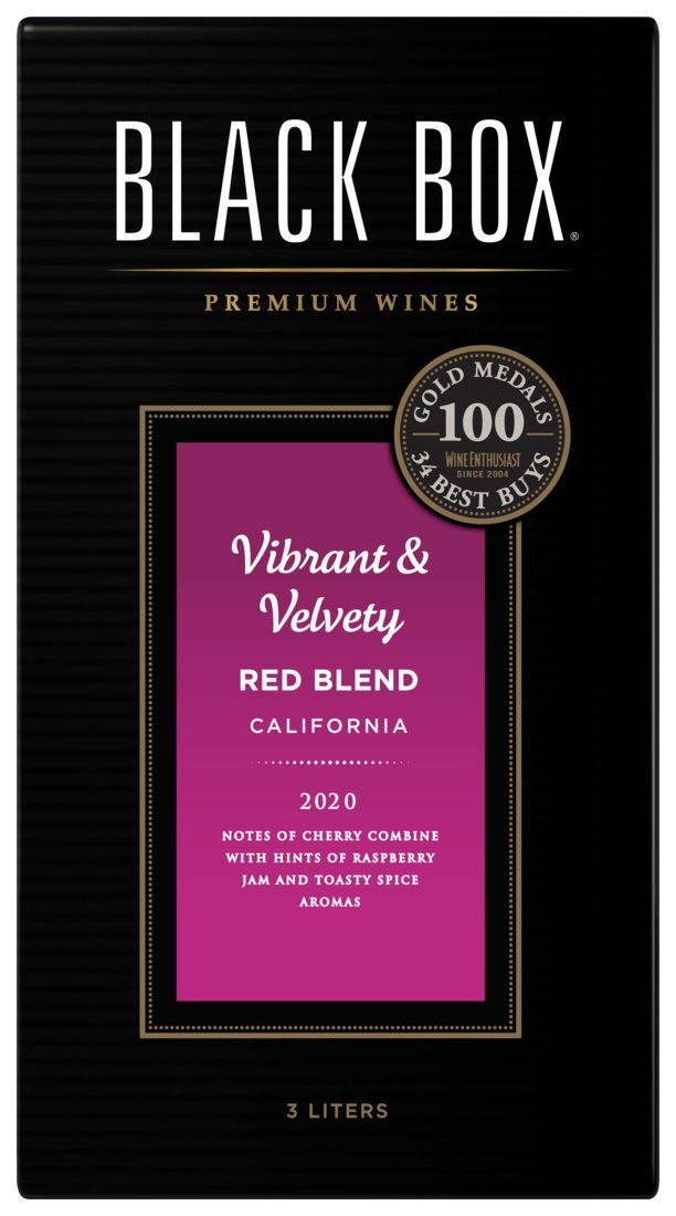 Black Box Vibrant & Velvety Red blend - Bk Wine Depot Corp