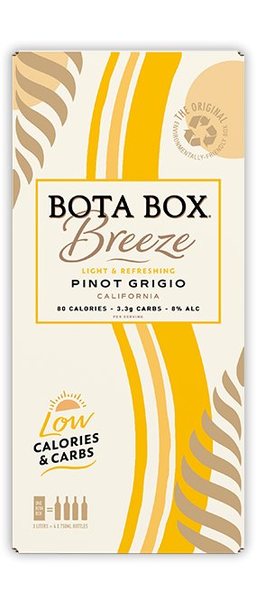 Bota Box Breeze Pinot Grigio - Bk Wine Depot Corp