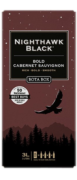 Bota Box Nighthawk Black Bold Cabernet Sauvignon - Bk Wine Depot Corp