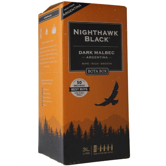 Bota Box Nighthawk Black Malbec - Bk Wine Depot Corp