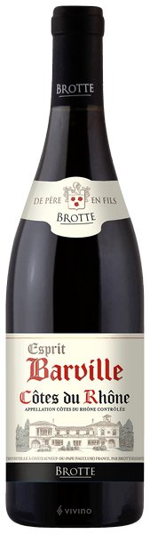 Brotte Esprit Barville Cotes Du Rhone - Bk Wine Depot Corp