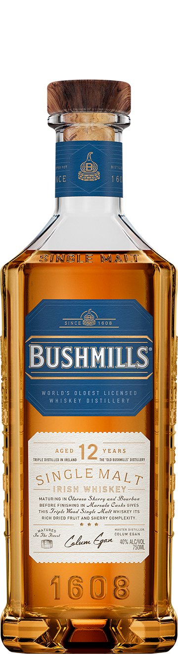 Bushmills Single Malt 12 years - Bk Wine Depot Corp