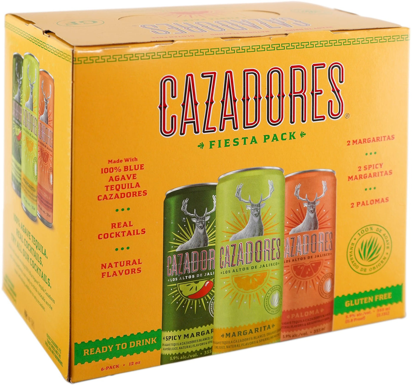 Cazadores Fiesta Pack Margarita - Bk Wine Depot Corp