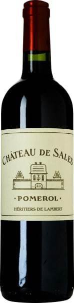 Chateau De Sales Pomerol 2012 - Bk Wine Depot Corp