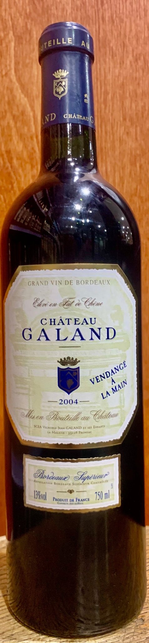 CHATEAU GALAND BORDEAUX - Bk Wine Depot Corp