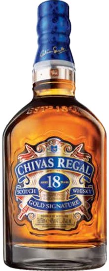 CHIVAS REGAL BLENDED SCOTCH WHISKY 18 YEARS - Bk Wine Depot Corp