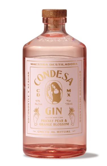 Condesa Gin Prickly Pear & Orange Blossom Gin - Bk Wine Depot Corp