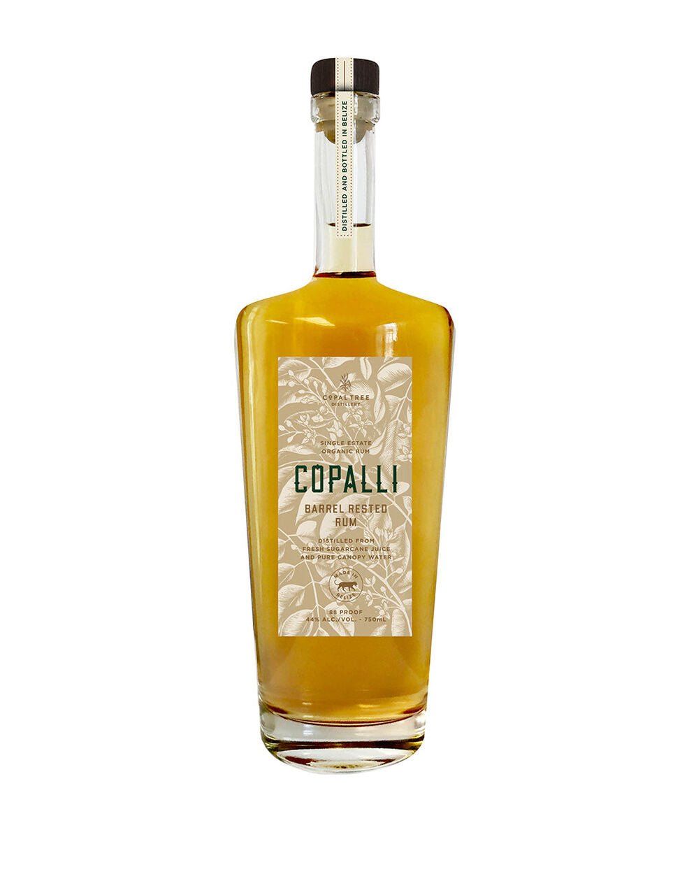 Copalli Barrel Rested Organic Rum - Bk Wine Depot Corp