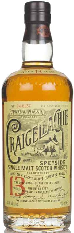 CRAIGELLACHIE SCOTCH SINGLE MALT 13 YEAR - Bk Wine Depot Corp