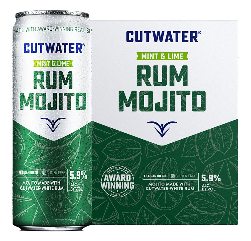 Cutwater Rum Mint Mojito - Bk Wine Depot Corp