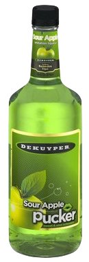 DEKUYPER SOUR APPLE - Bk Wine Depot Corp