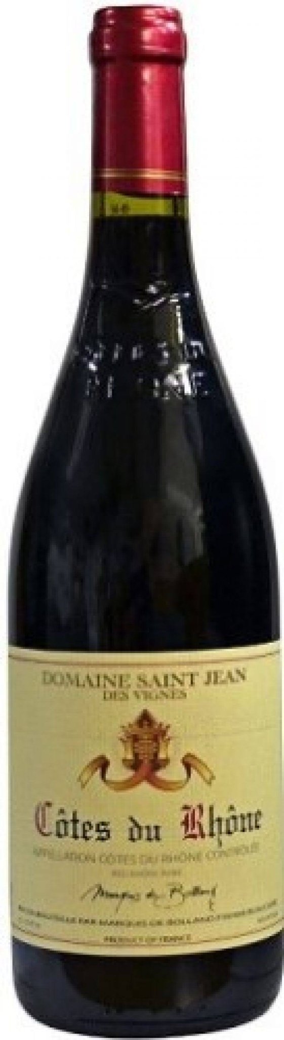 Domaine Saint Jean Des Vignes Cotes Du Rhone - Bk Wine Depot Corp