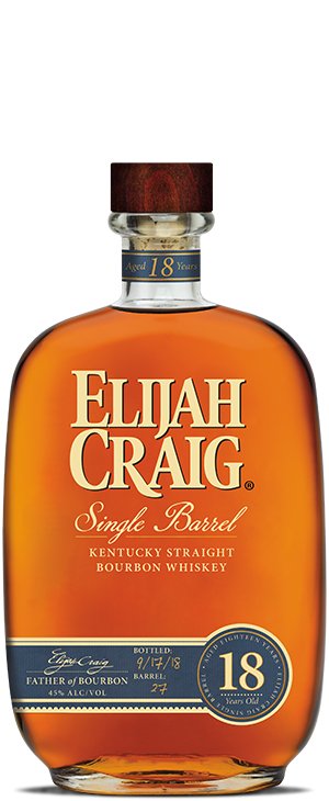 Elijah Craig Single Barrel 18 Years Bourbon - Bk Wine Depot Corp