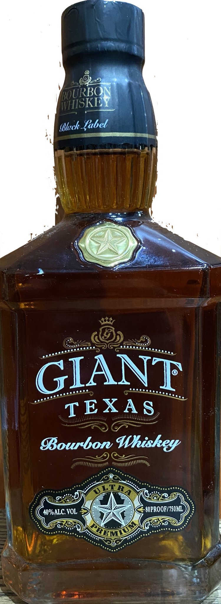 GIANT TEXAS BOURBON WHISKEY - Bk Wine Depot Corp