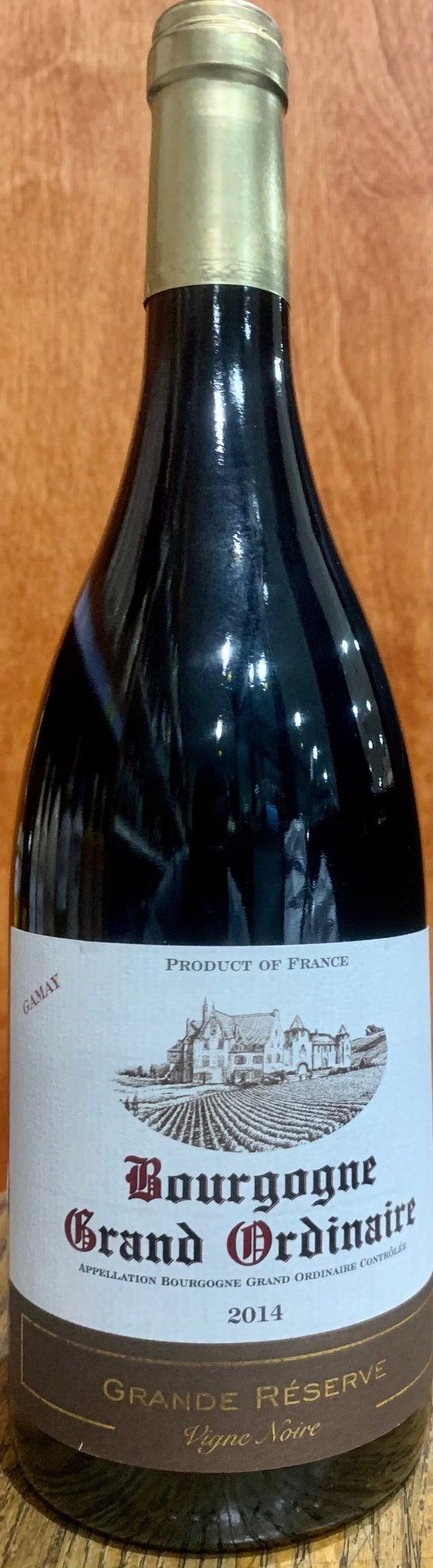 GRANDE RESERVE VIGNE NOIRE BOURGOGNE GRAND ORDINAIRE ROUGE - Bk Wine Depot Corp