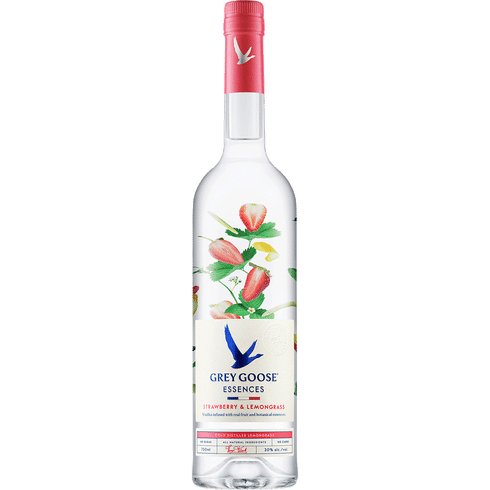 GREY GOOSE ESSENCES STRAWBERRY & LEMONGRASS FLAVORED VODKA - Bk Wine Depot Corp